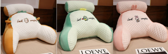 Sofa Fluffy Cushion Luncheon Pillow Triangle Reading Cushion Bedside Soft Large Backrest Lumbar Cushion Office Chair Cushion Sofa Fluffy Cushion Luncheon Pillow Triangle Reading Cushion Bedside Soft Large Backrest Lumbar Cushion Office Chair Cushion