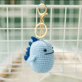 Red Embroidery New Product Handmade Crochet Knitting Doll DIY Beginner Learning Crochet Woolen Material Bag