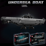 Military Submarine Building Blocks Toys
