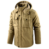 Plus Size Workwear Heat Resistant Cotton Hooded Jacket