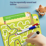 Children's Dimension Logic Concentration Training Number Early Childhood Education Picture Book