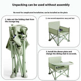 Baby Picnic Chair Outdoor Beach Camping Stool Portable Folding Photography Learning Seaside Dining Table