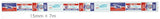 15 40mmx10m Vintage Travel Stamp Washi Tape Scrapbooking Pl