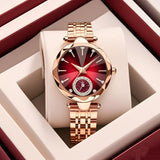 Women's Casual Simple Quartz Watch With Diamond
