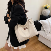 Women's Shoulder Underarm Tote Large Capacity Simple Commuter Bag