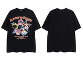 New Niche Cartoon Animal Big Cute Loose Top