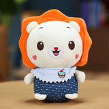Super Cute 23cm Ear Elephant Earmuffs Penguins Lion White Bear Plush Baby Toys Stuffed Soft Cartoon Animlas PLushies Dolls
