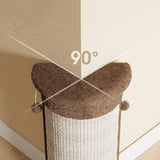 Диван ҳифзи амудӣ Cat Шӯрои scratching