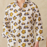 Spring Summer Thin Draped Breathable Long Sleeve Shirt