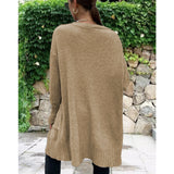 Casual Loose Pockets Knitwear Sweater