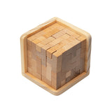 Classic Wooden Puzzle Burr Puzzle Casual Game Pressure Reduction Toy
