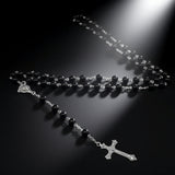 Fashion Long Cross Woven Sweater Necklace