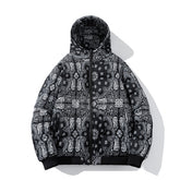 Korean style fashion short color cotton coat with hood