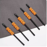 Halloween plastic straws