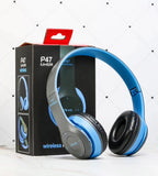 Wireless Headset Foldable Stereo Bass Bluetooth Headphones Kid Girl Helmet Gift,with Mic USB Bluetooth 5.0 Adapter For TV Gaming