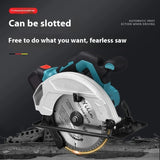 7-inch Brushless Lithium Electric Woodworking Tools Hand Saw Disc Cutting Machine