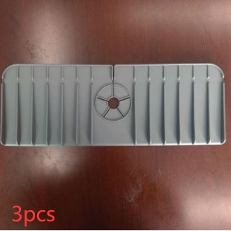 Kitchen Silicone Faucet Absorbent Mat Sink Splash Guard Silicone Faucet Splash Catcher Countertop Protector For Bathroom Kitchen Gadgets Kitchen Silicone Faucet Absorbent Mat Sink Splash Guard Silicone Faucet Splash Catcher Countertop Protector For Bathroom Kitchen Gadgets