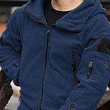 Мужская флисовая куртка для активного отдыха, сохраняющая тепло и защищающая от холода