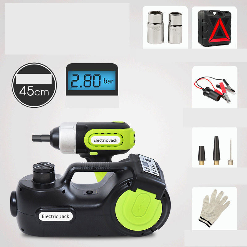 Electric Hydraulic Jack 12v Car Tire Changing Artifact Intelligent Air Wrench Set Electric Hydraulic Jack 12v Car Tire Changing Artifact Intelligent Air Wrench Set