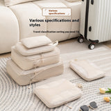 Travel Compressed Storage Set Luggage Organizing Folders Large Capacity Travel Business Trip Storage Bag
