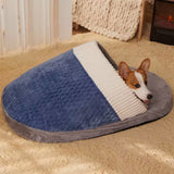 Dog Nest Sleeping Bag For Small Medium Dogs Winter Warm Removable And Washable Pet Supplies