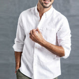 Men's Simple Casual Loose Shirt