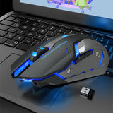 Wireless Charging Silent Gaming Mouse Machine