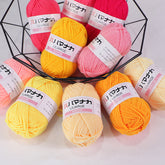 4-Strand Milk Cotton Thread Doll Crochet Knitting Wire Balls