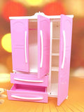 ABS Material Wardrobe, Doll Play House Wardrobe, Doll Wardrobe,