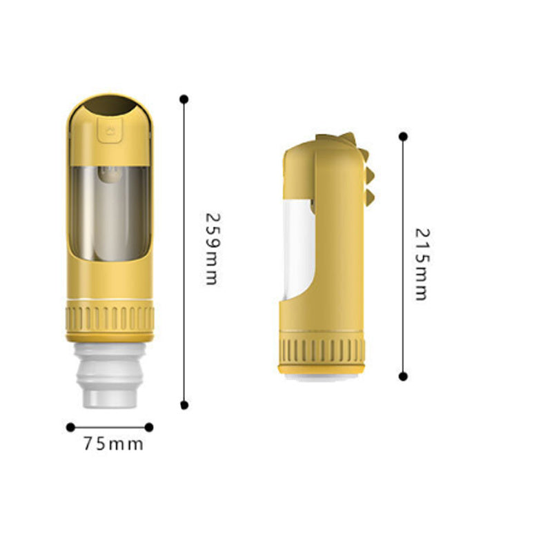 Dog Water Bottle Portable Leak Proof And Lightweight Water Bottle For Dogs Dog Travel Water Bottle With Bowl Dog Walking Accessories Dog Water Bottle Portable Leak Proof And Lightweight Water Bottle For Dogs Dog Travel Water Bottle With Bowl Dog Walking Accessories