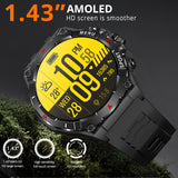 V76 GPS Watch Built-in GPS Compass Altimeter Air Pressure