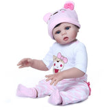 Reborn Baby Doll Girl 19 Handmade Silicone Newborn Dolls