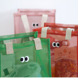 Cute Eyes Casual Travel Breathable Mesh Tote Bag