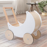 Wooden Play House Baby Shopping Cart