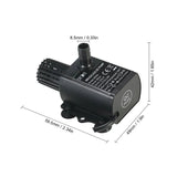 Micro Brushless DC Submersible Pump Computer Water Cooling Water Circulation USB Water Pump