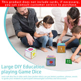 Inserting Card Soft Dice Children's Early Education Enlightment Puzzle Training Throwing Toy