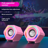 Computer Audio Desktop Computers And Laptop Home Mini Speaker Wired Subwoofer Speaker High Sound Quality