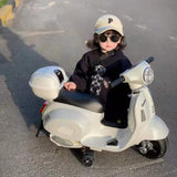 Children's Electric Vehicle Tricycle Can Be Seated And Rechargeable
