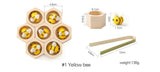 Montessori Early Education Wooden Bee Toy Children's Hand-eye Coordination Concentration Training