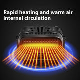Car Defrosting Cooling And Heating Dual-purpose Portable Heater