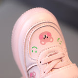 Children's Baby Soft-soled White Shoes