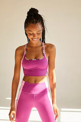 Patchwork Printed Yoga Clothes For Sports And Fitness