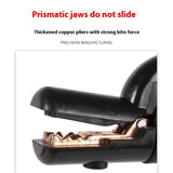 Electric Welding Pliers Nylon Handle Shell Weld Handle Pure Copper Electrode Clamp