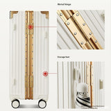 Suitcase Large Capacity Aluminum Frame Luggage