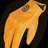 Summer Drop-resistant Breathable And Windproof Harley Retro Biker's Electrombile Gloves