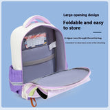 Schoolbag Burden Reduction Spine Protection Lightweight And Large Capacity Backpack