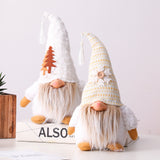 New Scandinavian Large-nosed Faceless Rudolph Decorative Dolls