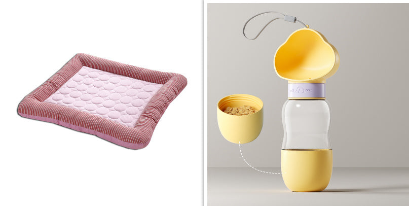 Pet Cooling Pad Bed For Dogs Cats Puppy Kitten Cool Mat Pet Blanket Ice Silk Material Soft For Summer Sleeping  Blue Breathable Pet Cooling Pad Bed For Dogs Cats Puppy Kitten Cool Mat Pet Blanket Ice Silk Material Soft For Summer Sleeping  Blue Breathable