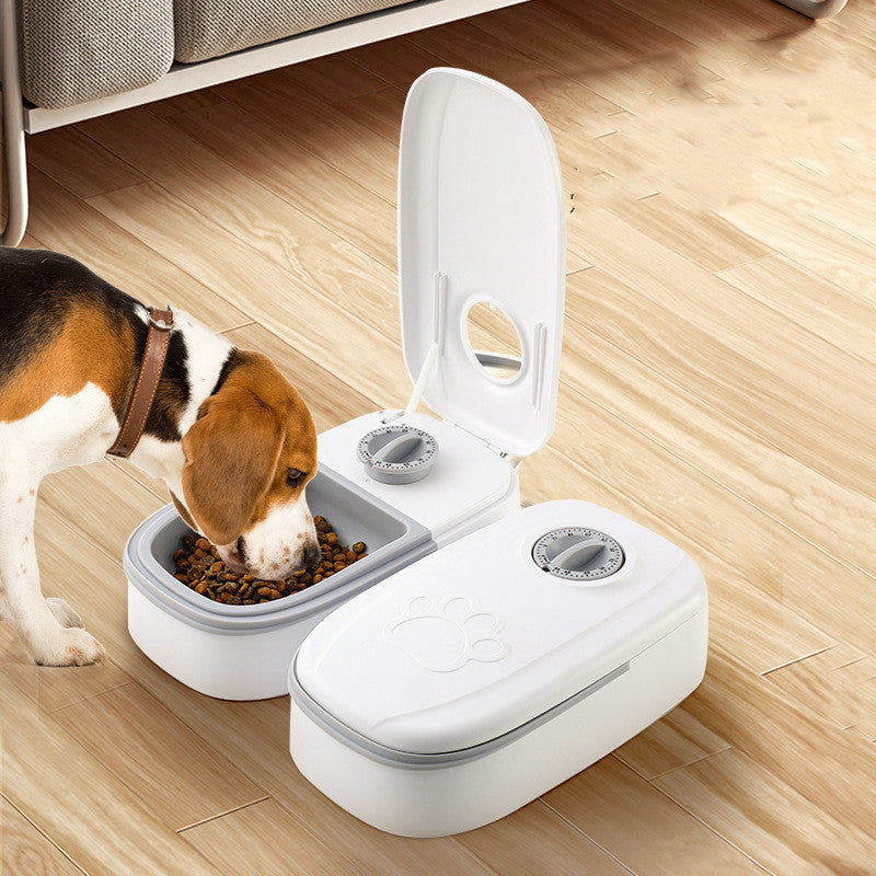 Automatic Pet Feeder Smart Food Dispenser For Cats Dogs Timer Stainless Steel Bowl Auto Dog Cat Pet Feeding Pets Supplies Automatic Pet Feeder Smart Food Dispenser For Cats Dogs Timer Stainless Steel Bowl Auto Dog Cat Pet Feeding Pets Supplies