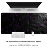 Thickened Overlock Computer Keyboard Table Mat